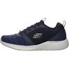 Skechers Bounder 52504, Scarpe Uomo, Navy Mesh Pu Trim, 42.5 EU