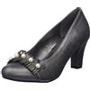 Andrea Conti Decolleté da Donna, Scarpe, Argento Anticato, 39 EU