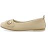 CA'SHOTT A/S CASTHEA 61251228 Ballerina Suede, Donna, Beige, 38 EU