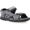 Geox Uomo Sandal Strada D, Sandali Uomo, Grigio Stone Lt Grey, 42 EU