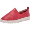 Easy Street Women's Athleisure Sneaker, Red, 6.5