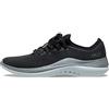 Crocs Donna LiteRide 360 Pacer W Scarpa, Black/Slate Grey, 37/38 EU