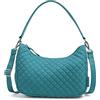 Vera Bradley - Cotton Frannie Crescent Crossbody Purse, Borsa a tracolla Donna