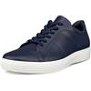 ECCO Uomo Classic Sneaker M Basket, Blu Marino, 40 EU