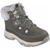 Skechers Trego Snow Worries - Stivaletti da Donna, Ecopelliccia Duraleather Camoscio Oliva, 36 EU