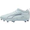 PUMA Ultra 6 Match FG/AG JR Scarpe da Calcio, Icy Blue White-Blue Jewel, 1.5 UK, Icy Blue PUMA Bianco Blu Gioiello, 34 EU