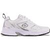 Lotto Sneaker Unisex, Bianco/Argento, 42 EU, Bianco, 42 EU