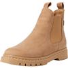 Tamaris Stivali Chelsea da donna 1-25829-43, Beige Nubuc, 40 EU
