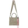Fritzi aus Preussen Fritzi SquareN Vintage Crossbody Kunstleder Damen Umhängetasche Festival City vegan 20,5 x 26 x 11 cm - Schwarz, Rosa, Braun, Gruen, Grau, Pink, Blau, Anthrazit, Curry, Rot, Gelb