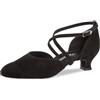Diamant Donne Scarpe da Ballo 048-112-001 - Scamosciato Nero - 4,2 cm Spanish - Misura: UK 2