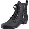 Rieker Stivali da donna Y0700, Nero combinato, 41 EU