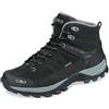 CMP Rigel Mid Trekking Shoes Wp, Scarpe da trekking Uomo, Nero-Grey, 42 EU