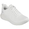 Skechers Bobs Squad Chaos Face Off, Scarpe da Ginnastica Donna, Bianco White Engineered Knit, 37 EU