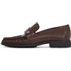 Tommy Hilfiger Donna Mocassino Soft Nappa Pleated Toe Tacco Piccolo, Rosso (Burgundy Velvet), 36