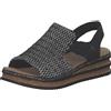Rieker 62971 Sandali con zeppa Donna