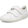 ECCO Women's Soft 2.0 Low-Top Sneakers, Bianco Brillante, 41 EU