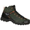 Salewa Alp Mate Mid Scarponi da Trekking da Uomo, Nero, 9