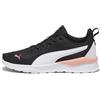 PUMA Anzarun Lite, Sneaker Unisex - Adulto, Puma Black Puma White Peach Smoothie, 38.5 EU