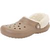 Crocs Zoccoli classici per bambini, unisex, foderati in pile, fungo, 1 UK