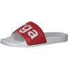 Superga 1908 Slides Polysoft - Scarpe Da Spiaggia E Piscina Unisex - Adulto, Bianco (White/Red A06), 37 EU, Pair