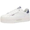 KangaROOS Kangalift Rosy, Scarpe da Ginnastica Donna, White Grisaille, 40 EU