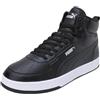 Puma Puma CAVEN 2.0 Mid WTR - Scarpe da Ginnastica, Puma Black-Puma Silver-Puma White,