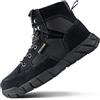 FREE SOLDIER Stivali da Uomo Ultraleggeri Stivali da Lavoro Tattici Militari 6 inch High-Tops Stivali da Neve Traspiranti Traspiranti per Camminare a Piedi