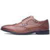 Hush Puppies Elliot Scarpe Brogue in Pelle Marrone da Uomo - EUR 42