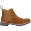 Hush Puppies Justin ChelseaChelsea - Stivali da uomo, Marrone chiaro, 42 EU