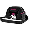 Hello Kitty Kuromi Skull-Borsa a Tracolla Bowling Lite, Nero, 23 x 14 cm