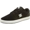 DC Shoes Scarpe da Ginnastica da Uomo Crisis 2 in Pelle per Uomo, Nero, 44 EU