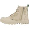 Palladium Pampa Detroit Zip su, Stivali alla Moda Donna, Tropisand Crema, 41 EU
