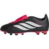 adidas Unisex - Bambini e Ragazzi Predator Club Fold-Over Tongue Firm Ground/Multi Ground Football Boots Kids Shoes, Core Black/Ftwr White/Lucid Red, 34 EU