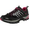 CMP Rigel Low Wmn Trekking Shoe Wp, Scarpe da trekking Donna, Nero-Glacier, 42 EU