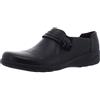 Clarks Cheyn Madi, Mocassino Donna, Black Tumbled Leather, 40 EU