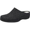 Berkemann Lauren 01553-958, Pantofole Donna, Grigio (dunkelgrau), 42 1/2