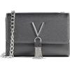 Valentino by Mario Divina - Pochette da giorno Donna, Nero, 4x11.5x17 cm (B x H T)