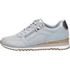 MARCO TOZZI Donna Sneaker Morbida Feel Me Soletta Estraibile Morbida Fodera Interna Vegano Moderno, Blu (LT.Blue Comb), 40 EU
