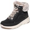 Skechers Glacial Ultra Mountain - Stivali da Donna, Black Synthetic, 41 EU