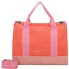 Fritzi aus Preussen Fritzi Canvas Tote Bag Uni Shopper Borsa Donna Misto Cotone Grande Tote Bag Vegan 29,5 x 40 x 14 cm - Nero - Rosa - Arancione - Lilla - Menta - Blu - Verde Oliva - Viola - Marrone - Beige - Giallo