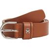 Tommy Hilfiger Essential Effortless 3.0 SV Aw0aw18688, Altre Cinture Donna, Brown (Cognac), 95 cm