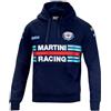 Sparco Martini Racing Felpa Blu Marino, Standard, Unisex Adulto, multicolore, XL