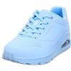 Skechers Uno Stand On Air, Scarpe da ginnastica Donna, Light Blue, 35 EU