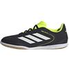 Adidas Unisex - Adulto Copa Indoor Court Club Indoor Football Boots, Core Black/Ftwr White/Lucid Lemon, 46 EU