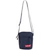 Levi's Mini Crossbody Solid (Red Batwing), Borsa Uomo, Navy Blue, Taglia unica