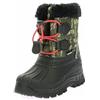 Kickers Sealsnow, Stivali da Neve Unisex-Bambini, Nero Verde, 25 EU