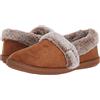 Skechers Cozy Campfire - Team Toasty, Pantofole Donna, Chestnut Microfiber Suede Faux Fur Line Csnt, 39.5 EU