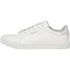 JACK & JONES Jfwtrent Pu Bright White 19 Noos - Scarpe da Ginnastica Basse Uomo, Bianco (Bright White), 41 EU
