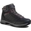 Berghaus Expeditor Ridge 2.0 Walking Boots - Stivali da Escursionismo Alti Uomo, Nero (Black/Red B59), 46.5 EU