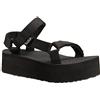 Teva Original Universal Flatform W's, Sandali con Plateau Donna, Nero (Black), 40 EU